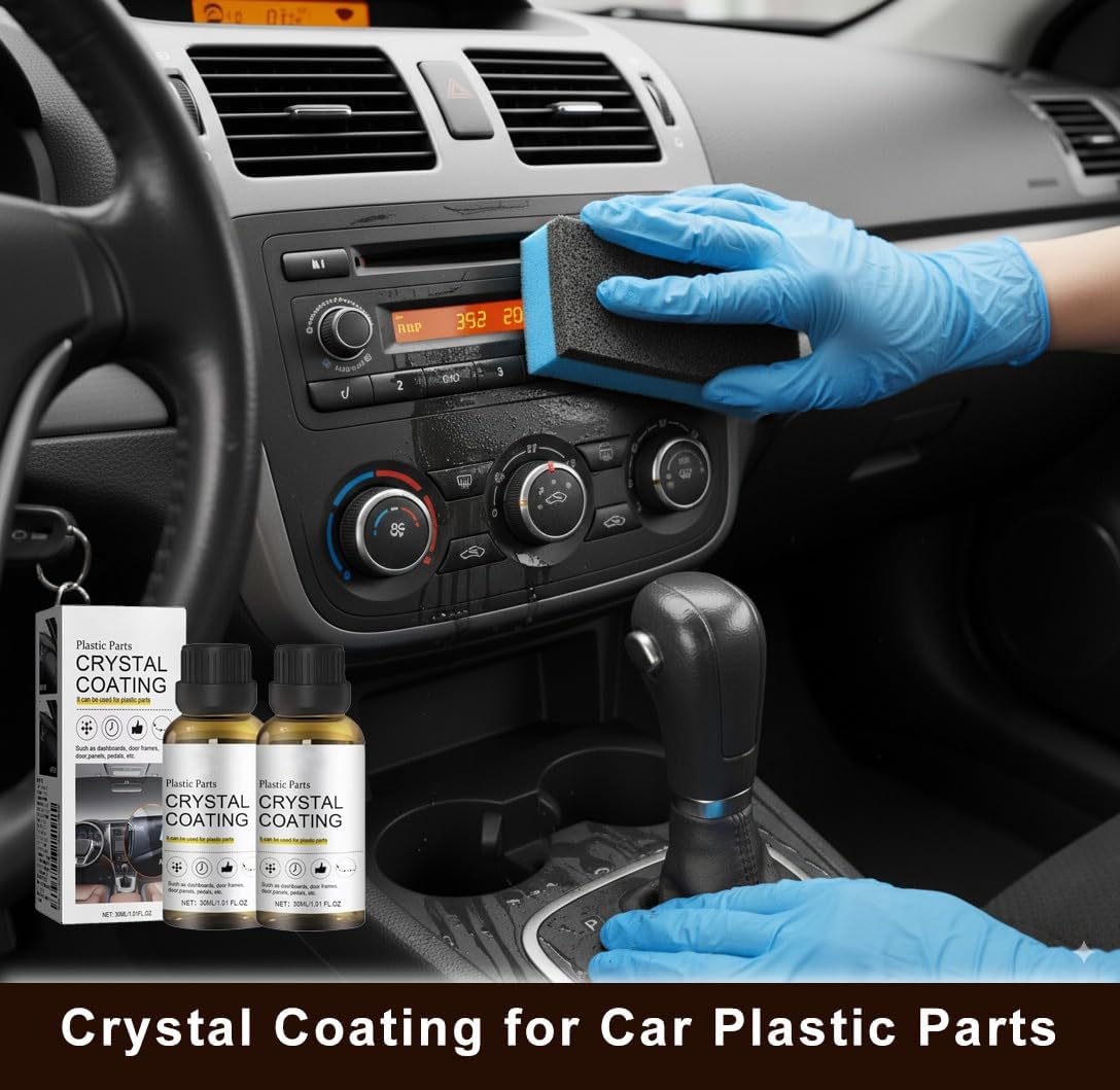 محلول تلميع الأسطح + إسفنجة