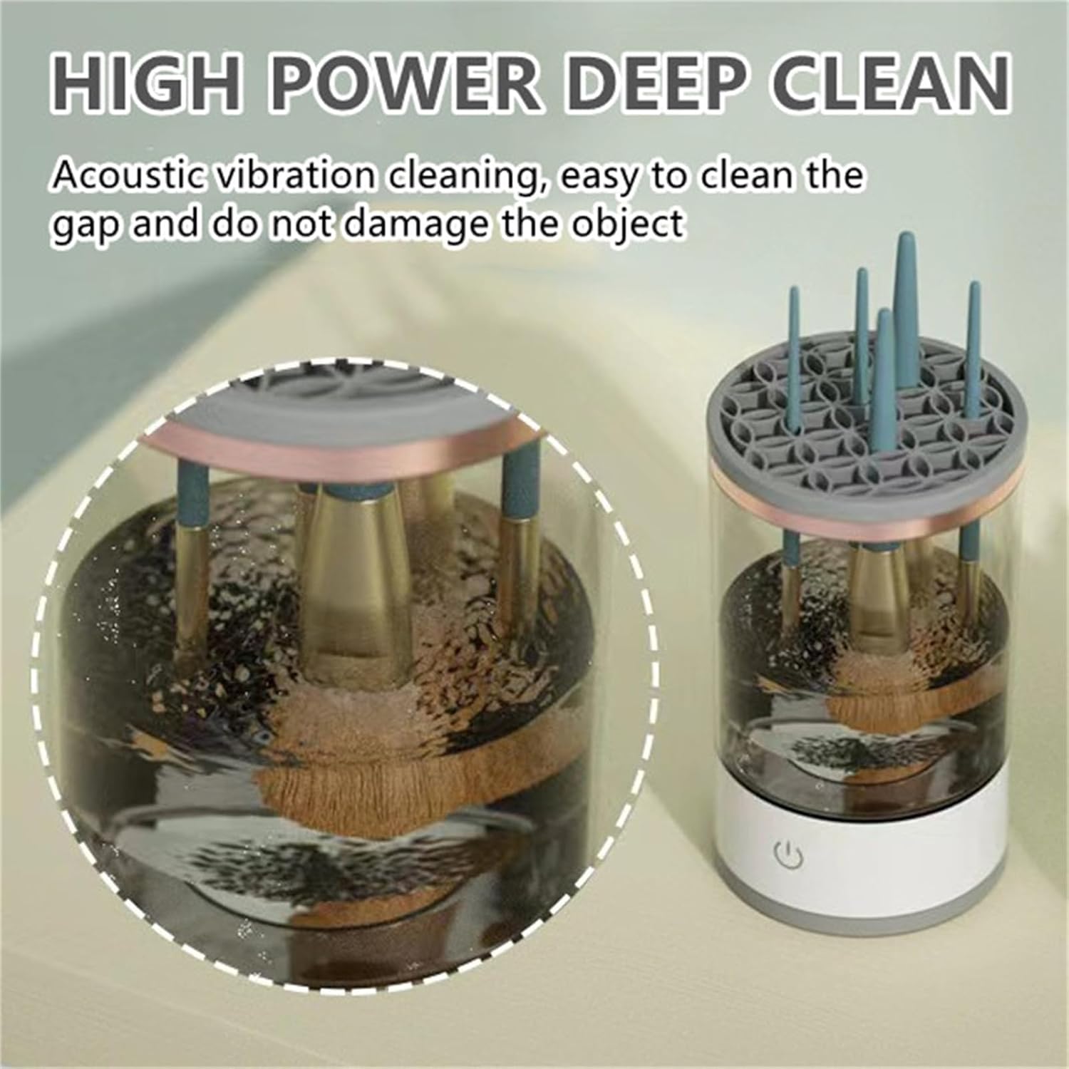 جهاز غسيل فرشة المكياج