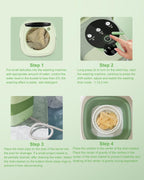 الغسالة المحمولة القابلة للطي