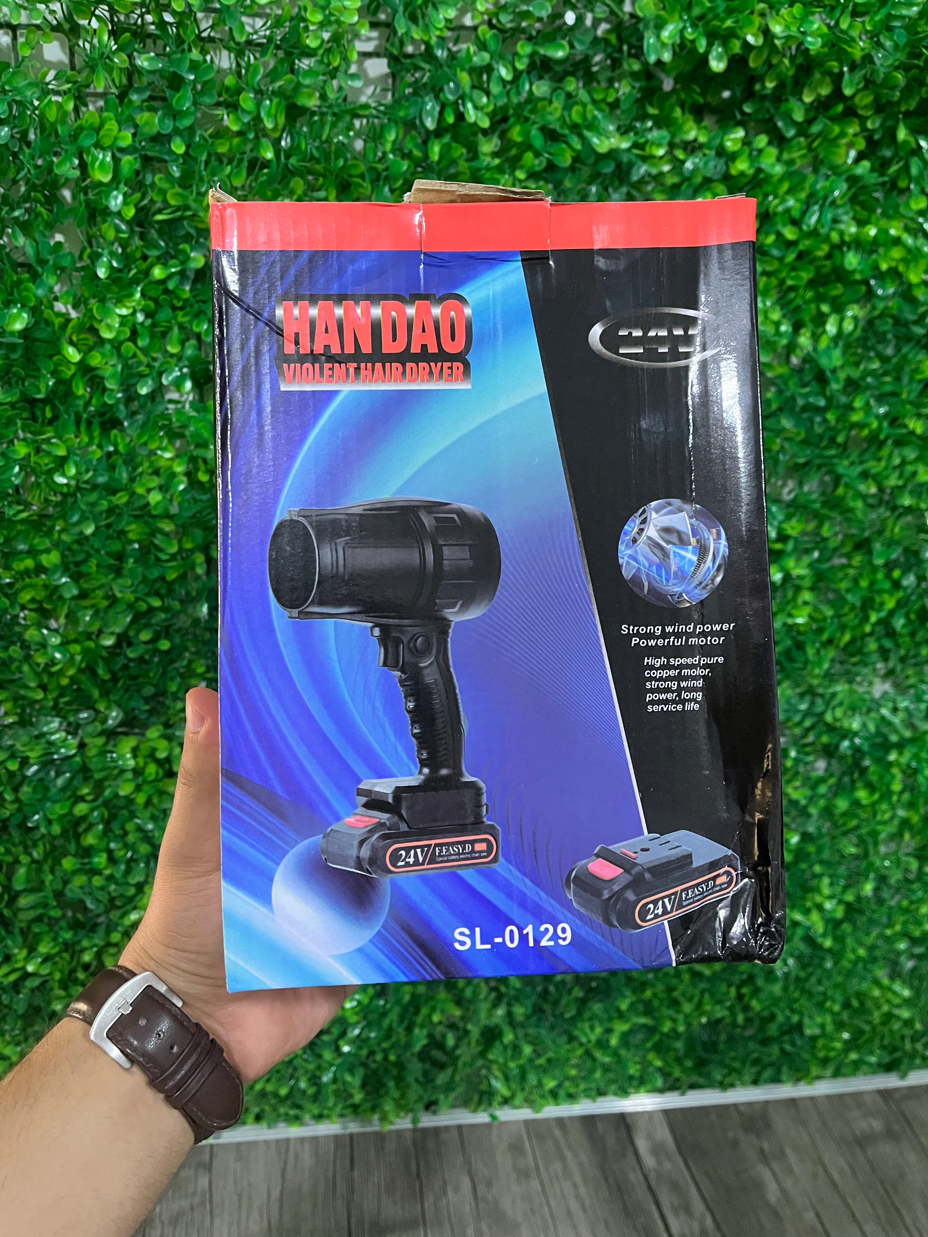 بلاور هواء لاسلكي قوي 24V – تنظيف احترافي في ثواني