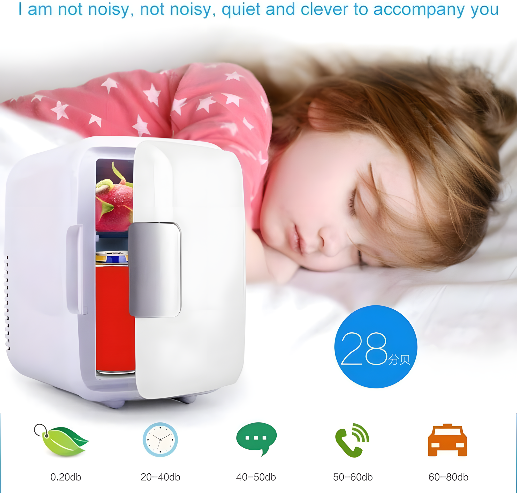 ثلاجة السيارة والمنزل المحمولة