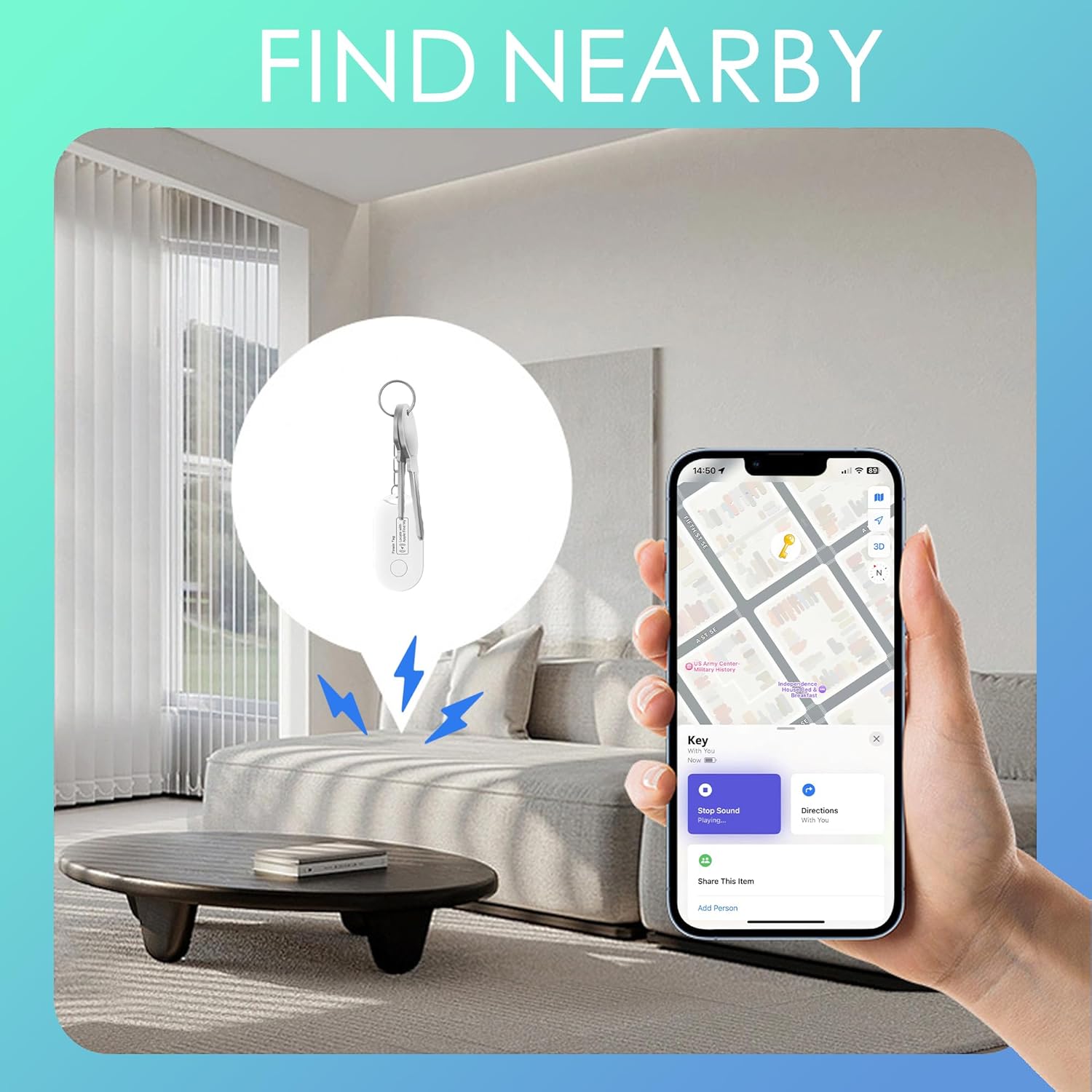 AirTag iPhone - Finder